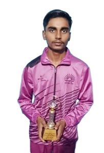 AMIT YADAV BEST ATHLETE in KVS Regional Sports Meet