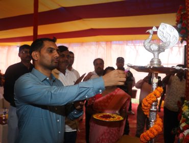 Inauguration of Newly constructed vidyalaya building