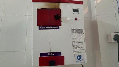 sanitary dispenser machine