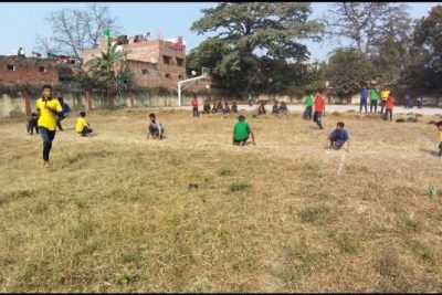 STUDENTS PLAYING KABADDI