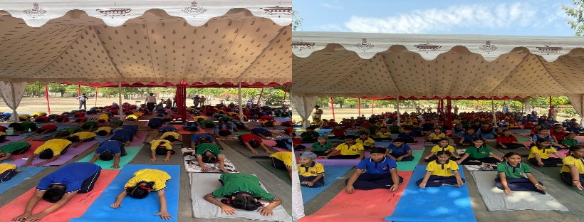 अंतर्राष्ट्रीय योग दिवस का आयोजन