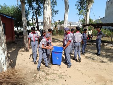 COLLECTING GARBAGE Cleanliness Drive