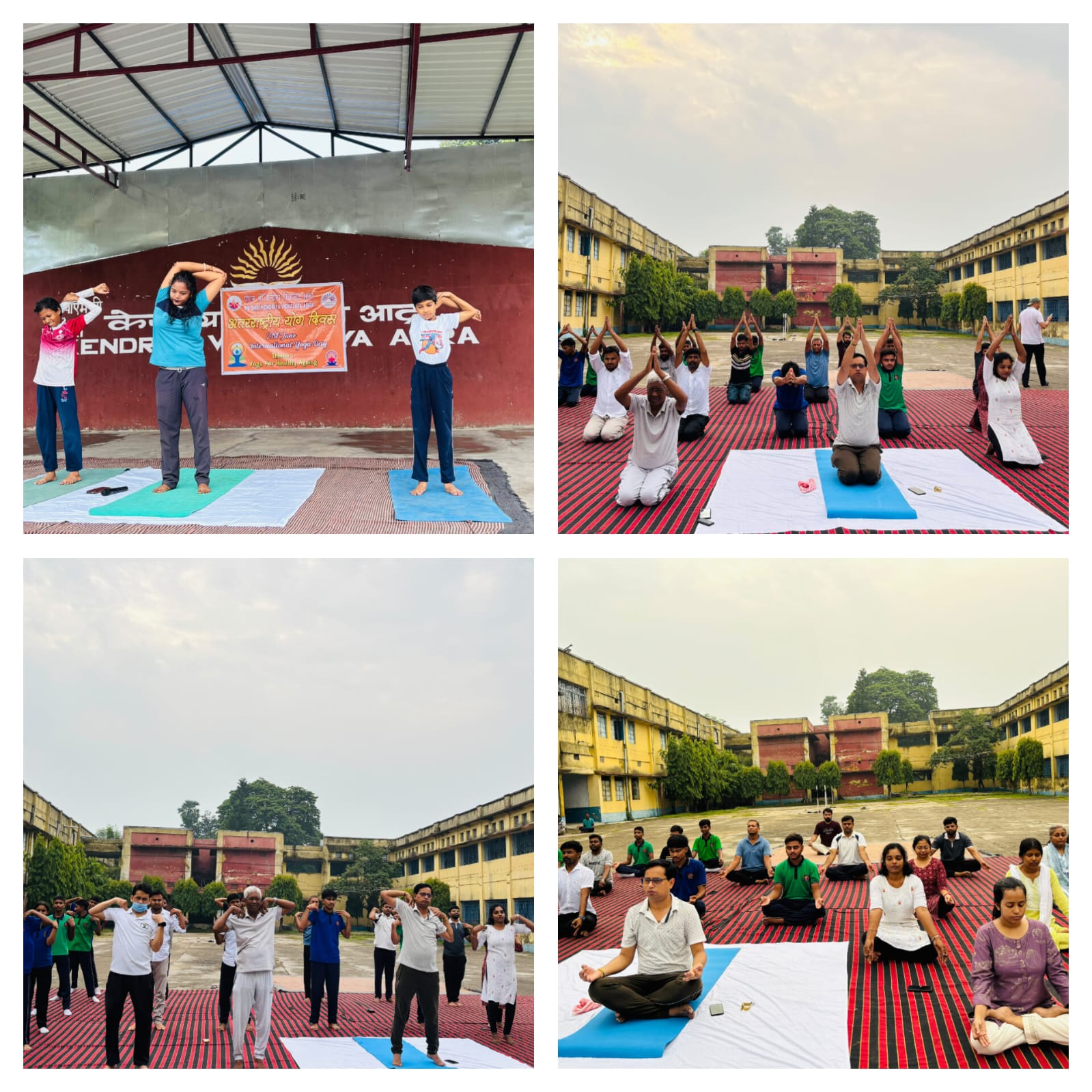 collage yoga