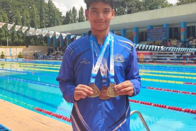 Gold medal in Swimming