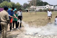 Student participation in drill