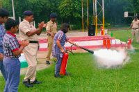 Fire safety mock Drill