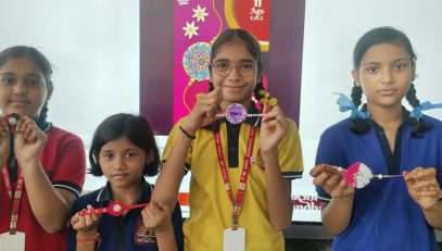RAKHI MAKING COMPETITION