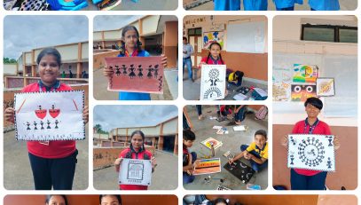 Bagless Day Activity- Warli Painting