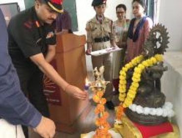 NCC Cadet Corps, 2 mAh Artillery Battery Inauguration Ceremony