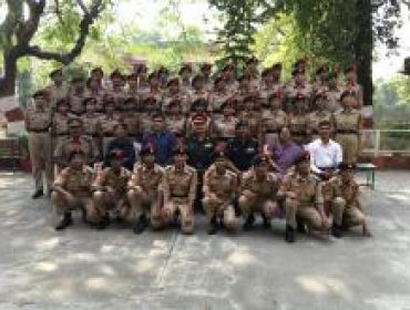 NCC Cadet Corps, 2 mAh Artillery Battery Inauguration Ceremony