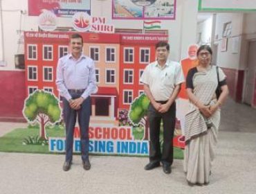 Visit By D.C Sir