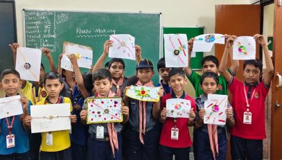 RAKHI MAKING COMPETITION