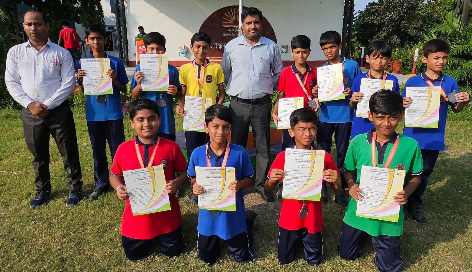 PARTICIPANTS OF REGIONAL LEVEL SPORTS MEET