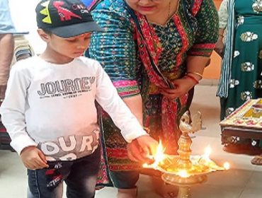Orientation of Balvatika-3 Session 2024-25 (Lightening of Lamp)