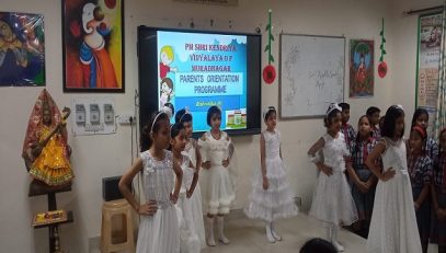 welcome song on the occasion of Orientation of Balvatika 3 Session 2024-25