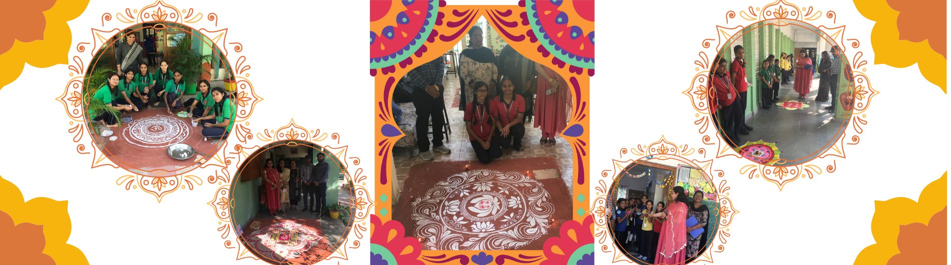 rangoli making