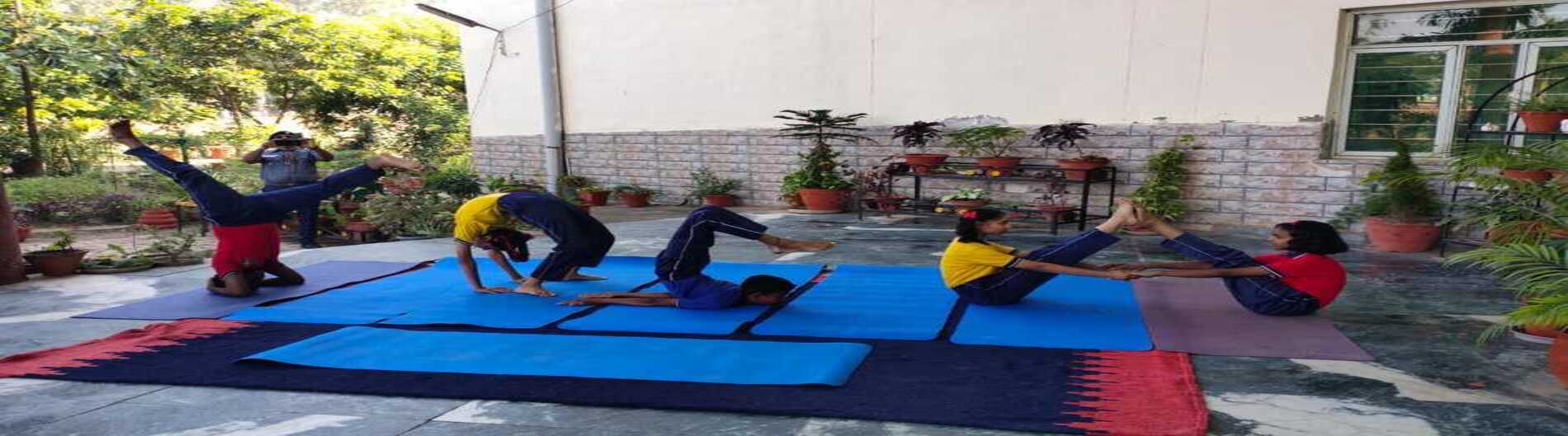 Students Yoga Day