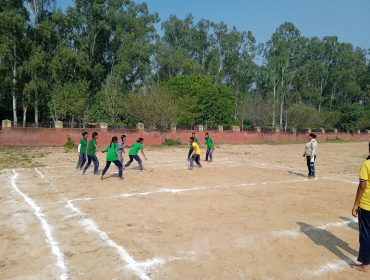 Inter House Kabaddi Match Girls three