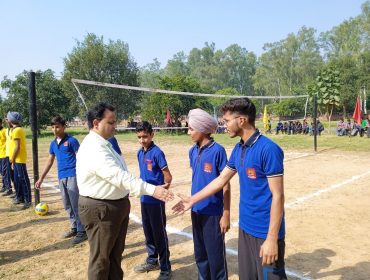 Interhouse Volley Ball Match blessings