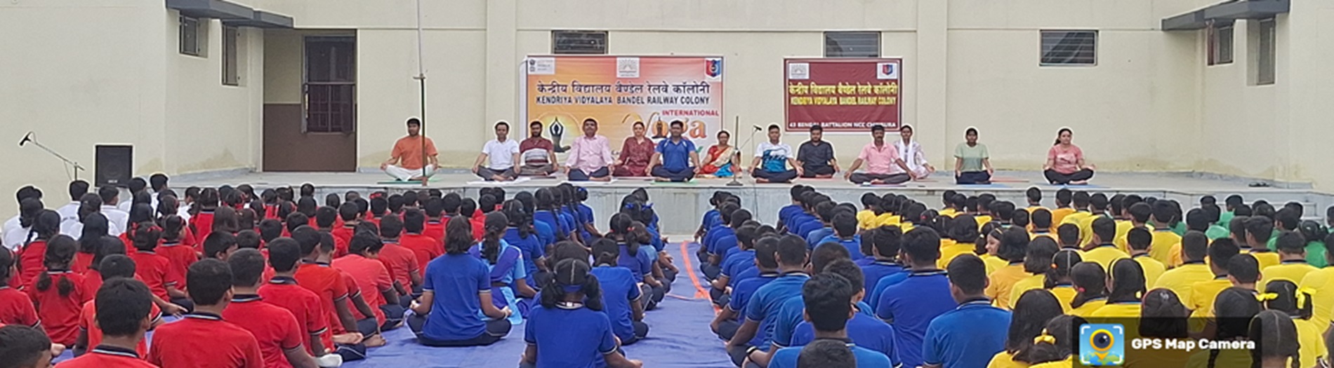 International Yoga Day Celebration-2025 at K.V.Bandel