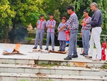 Fire safety mock drill