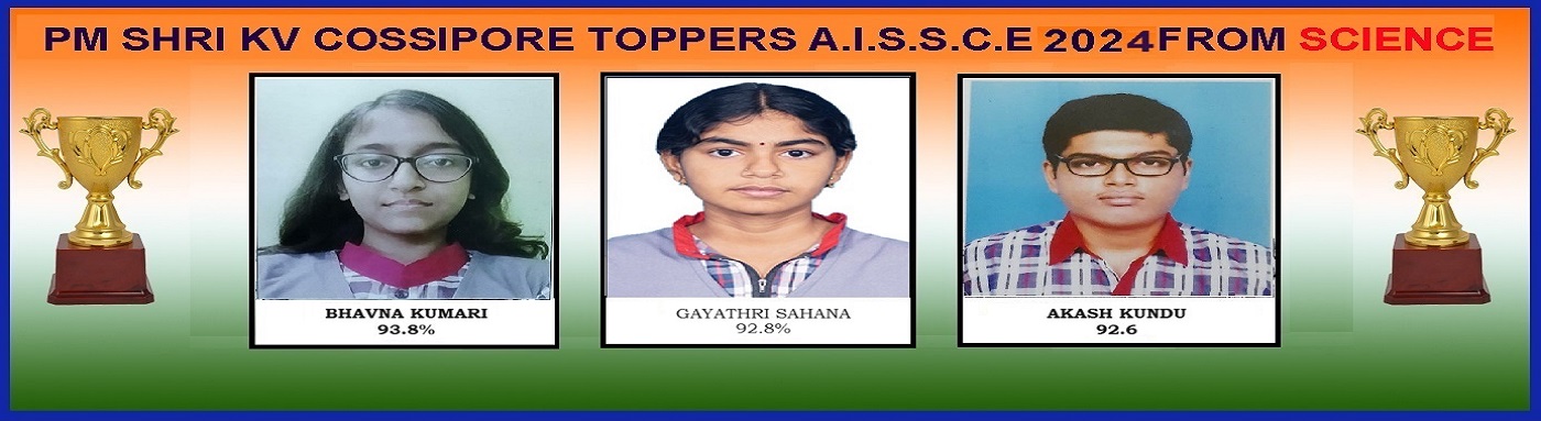 Class XII Science Toppers