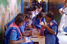 kv chatrapur girls making gadgets