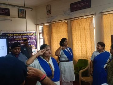पीएम श्री केवी नंबर 2, अरमापुर, कानपुर नगर में स्काउट और गाइड प्रशिक्षण कार्यक्रम।