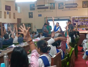 पीएम श्री केवी नंबर 2, अरमापुर, कानपुर नगर में स्काउट और गाइड प्रशिक्षण कार्यक्रम।