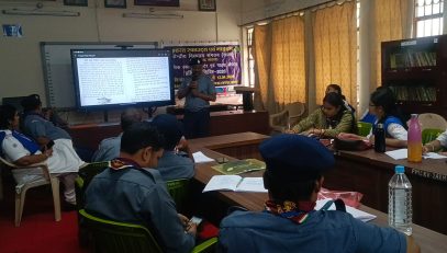 पीएम श्री केवी नंबर 2, अरमापुर, कानपुर नगर में स्काउट और गाइड प्रशिक्षण कार्यक्रम।