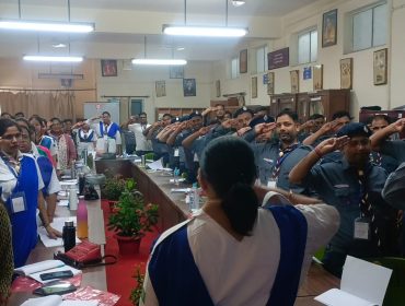 पीएम श्री केवी नंबर 2, अरमापुर, कानपुर नगर में स्काउट और गाइड प्रशिक्षण कार्यक्रम।