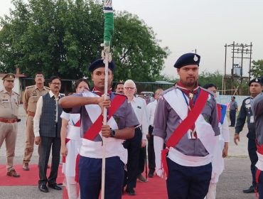 Scout and Guide Grand Camp Fire Program at PM Shri Kendriya Vidyalaya No.2 Armapur Kanpur