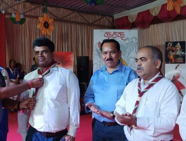 Scout and Guide Grand Camp Fire Program at PM Shri Kendriya Vidyalaya No.2 Armapur Kanpur