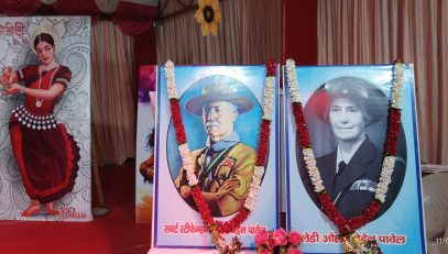 पीएम श्री केंद्रीय विद्यालय नंबर 2 अर्मापुर कानपुर में स्काउट एंड गाइड ग्रैंड कैंप फायर कार्यक्रम।