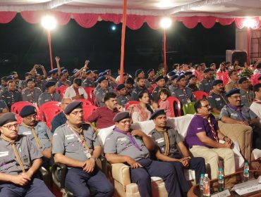 Scout and Guide Grand Camp Fire Program at PM Shri Kendriya Vidyalaya No.2 Armapur Kanpur