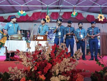 Scout and Guide Grand Camp Fire Program at PM Shri Kendriya Vidyalaya No.2 Armapur Kanpur