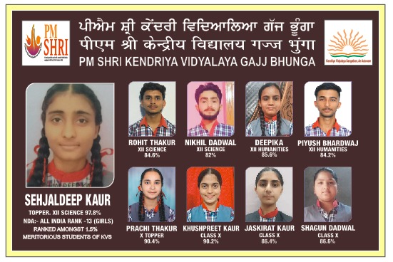 KV BHUNGA ACHIEVERS