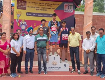 KV Gajj Bhunga in Sports