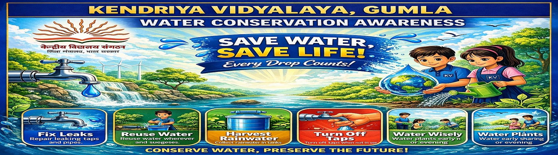 WATER CONSERVATION