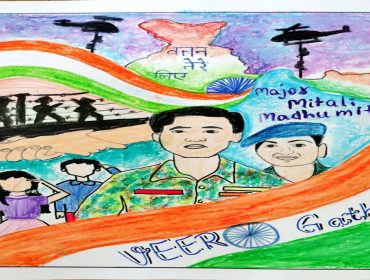 वीर गाथा पर कला
