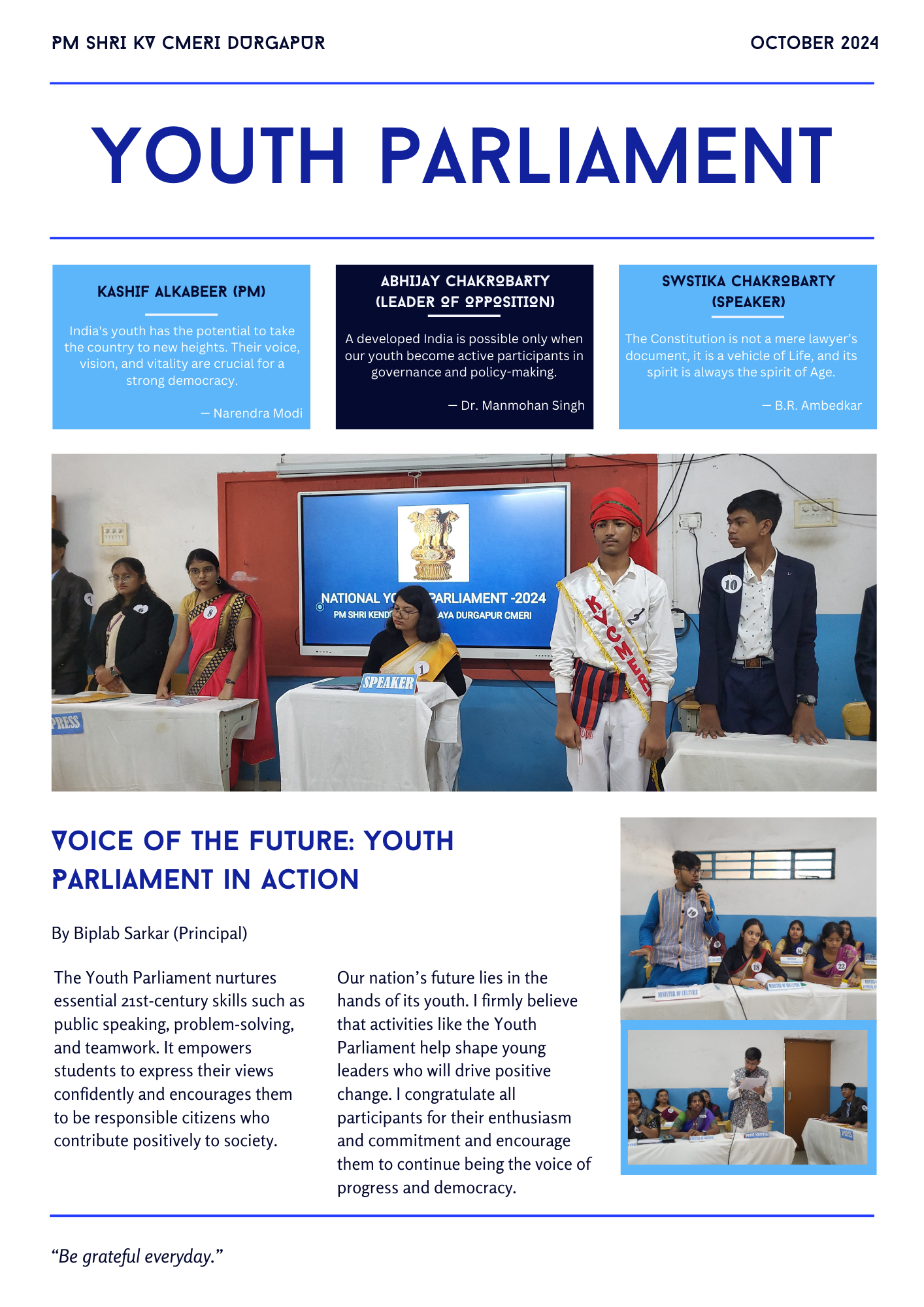 YOUTH PARLIAMENT