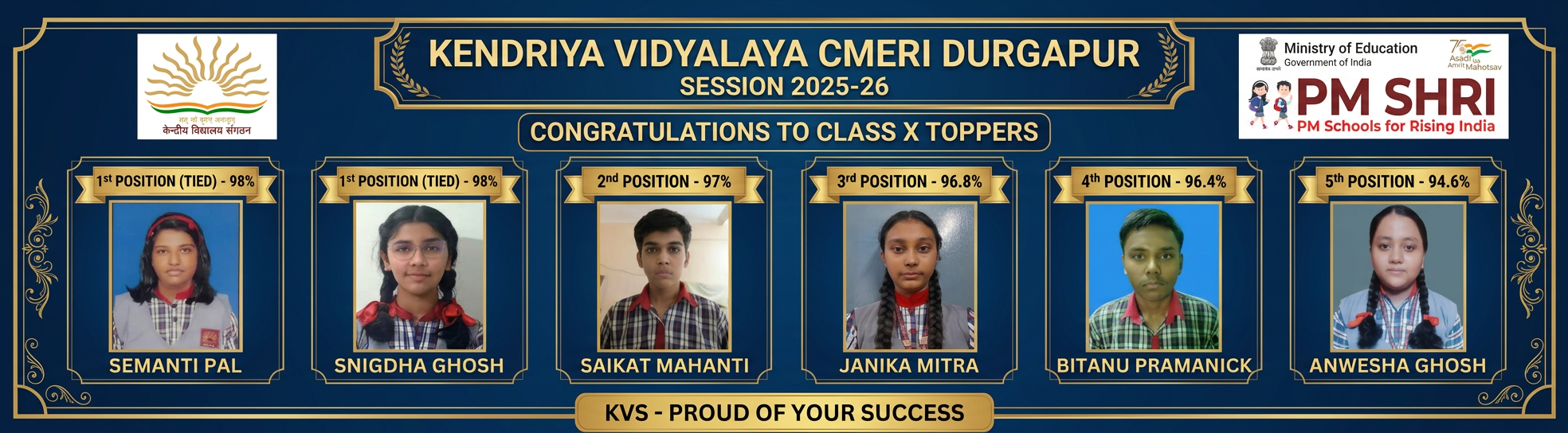CLASS 10 TOPPERS 2025-26