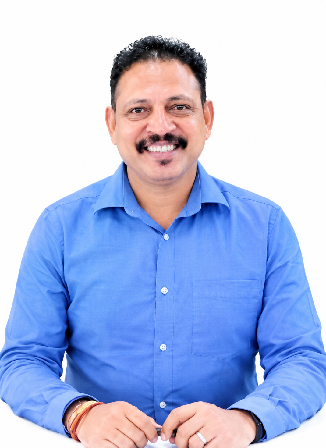 Smiling Indian Professional Portrait