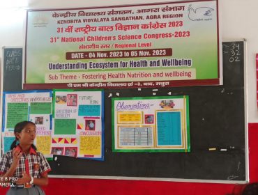 NCSC student demonstrating project