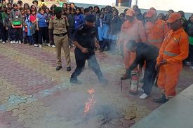 National Disaster Response Force in school