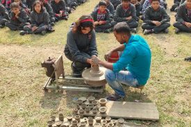 Pottery making skills