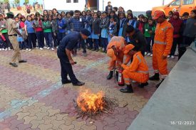 National Disaster Response Force in school