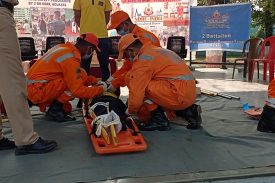 National Disaster Response Force in school