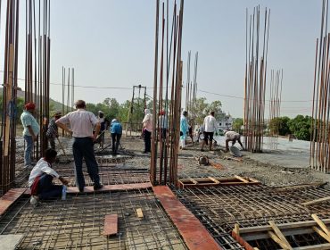 Roof Molding of KV Sahibganj New Building