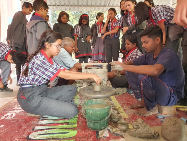 pottery making